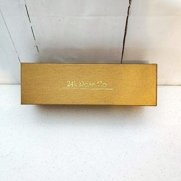 24K Gold Plated Timeless Handcrafted Forever Red Rose - Picture 4 of 11